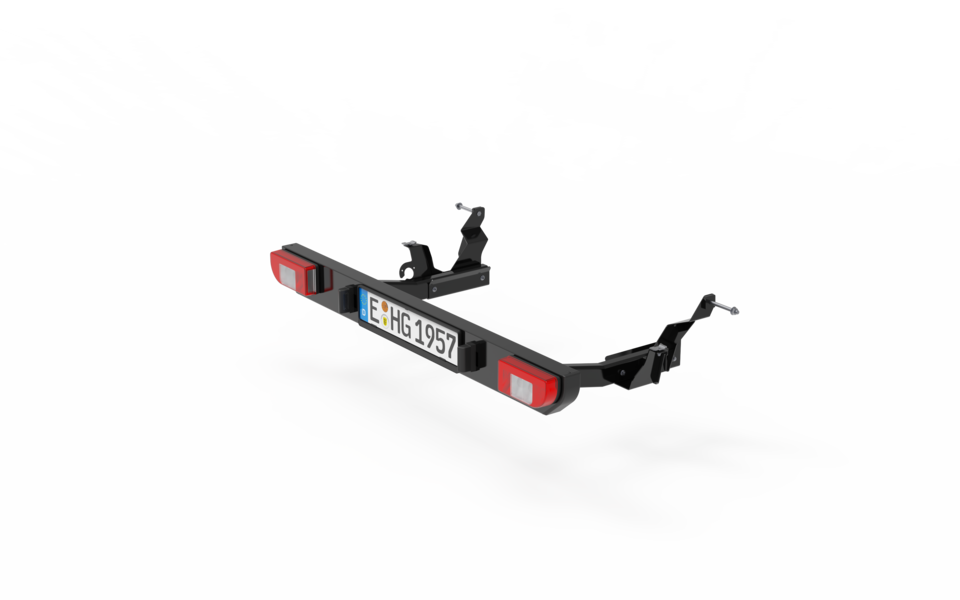 Number and light Bar Mercedes GFK-Feder